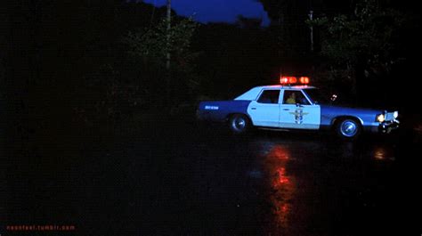 Police Car Friday The 13th 1980 Neon Aesthetic Detective Aesthetic