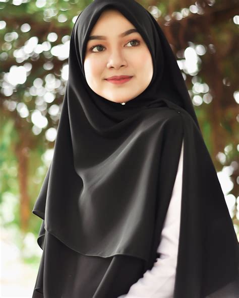 Gadis Melayu Dress Hitam Satin 751 Malaysian Baju Kurung