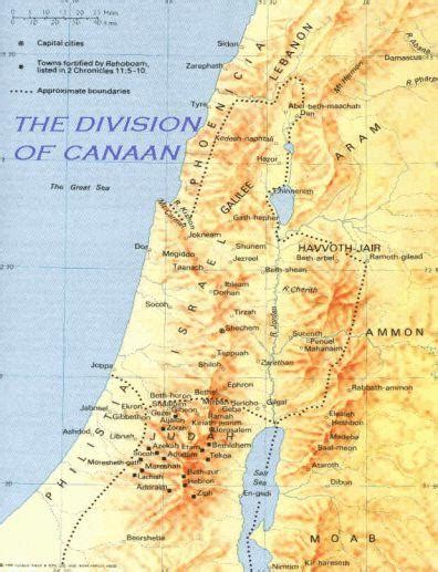 Origins Of The Ancient Philistines An Ancient Map Of Canaan Ancient