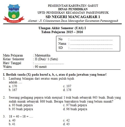 Modul ilmu pengetahuan sosial permasalahan ekonomi dalam kaitannya dengan kebutuhan manusia about. Top Soal Matematika Kelas 11 Semester 2 Dan Jawabannya