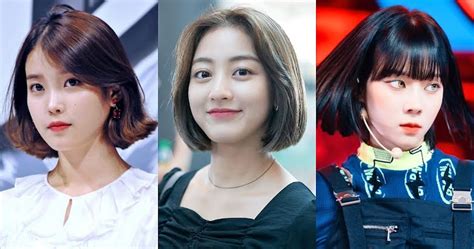 K Pop Fans Think That These Female Idols Rock The Short Hair Look Best Koreaboo