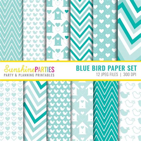 blue-bird-digital-paper-set-digital-paper-bundle-digital-paper,-blue-bird,-paper