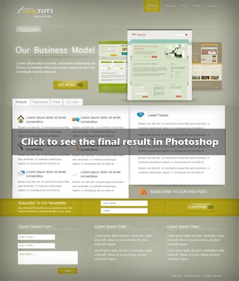 20 Excellent Website Layout Photoshop Tutorials Designbump