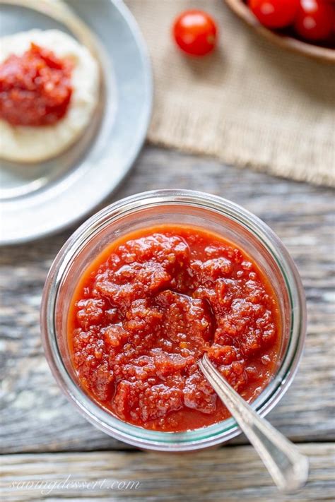 Spicy Summer Tomato Jam Saving Room For Dessert