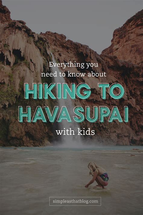 Everything You Need To Know About Hiking To Havasupai With Kids How