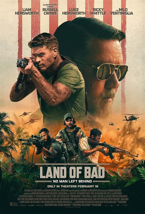Official Poster For Land Of Bad R Movies