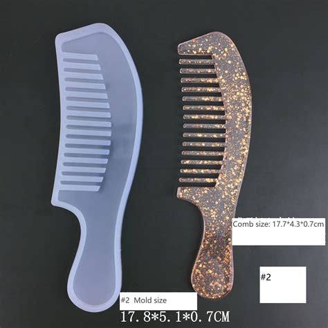 8 Types Epoxy Resin Silicone Comb Molds Shiny Cute Resin Etsy
