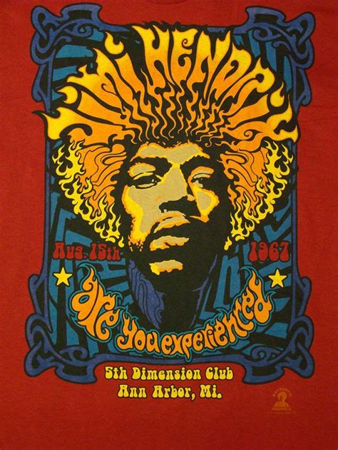 Jimi Hendrix All Along The Watchtower Psychedelic Poster Psychedelic Art Graphic Novel Art