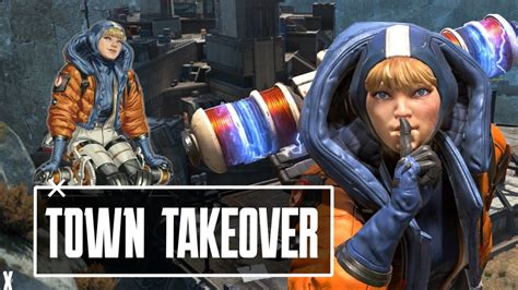 Wattson Town Takeover Event Season 16 Apex Legends Youtube