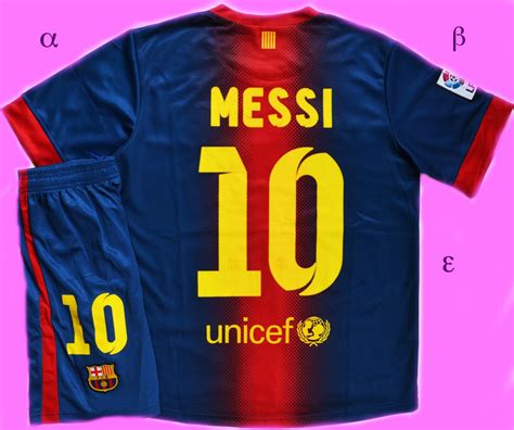 Alpha Soccer Shop — Barcelona Home Kit Messi