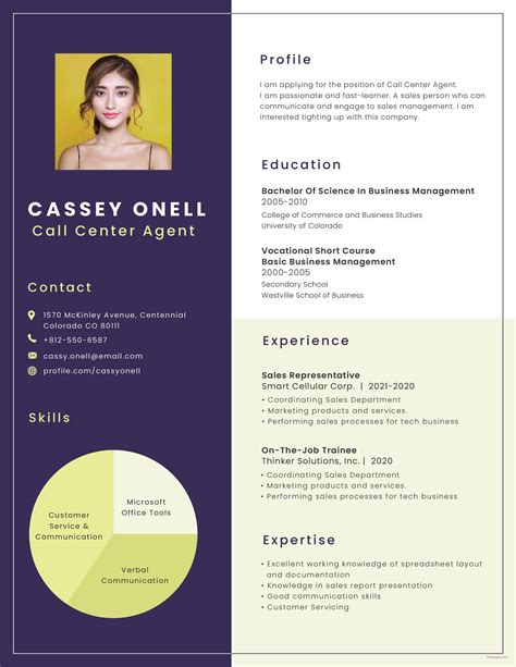 Call center agent resume example. Free No Experience Call Center Resume | Call center, Resume template, Resume no experience
