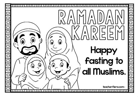 Ramadan Coloring Pages For Kids