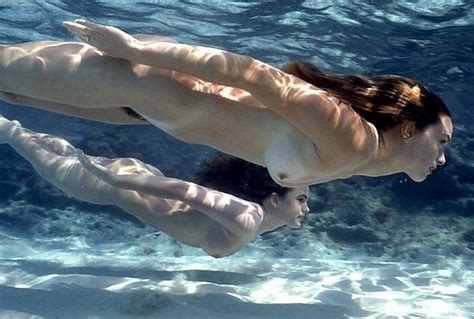 Hairy Nude Underwater