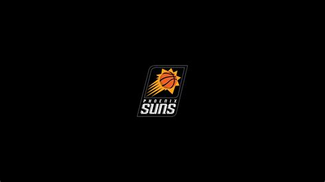 Basketball Crest Emblem Logo Nba Symbol Phoenix Suns Black Background