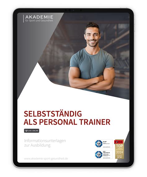 Selbstständig Als Personal Trainer Infomaterial