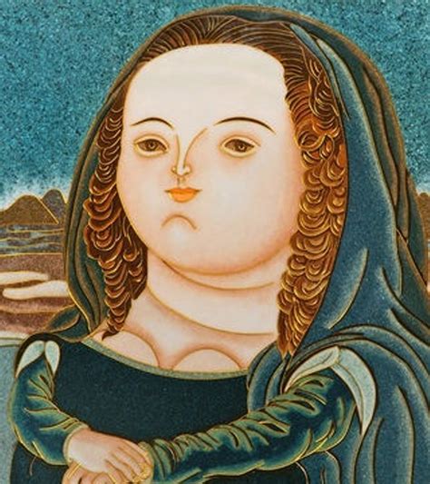 Fernando Botero Mona Lisa Maca