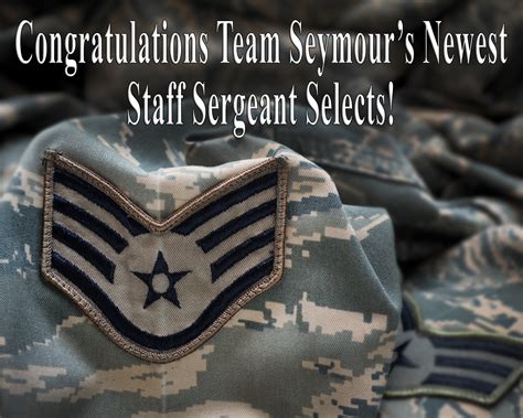 233 selected for promotion to staff sergeant > Seymour Johnson Air