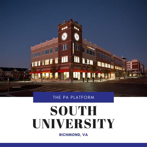 The Pa Platform South University Physician Assistant Program