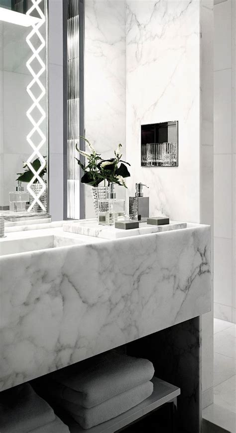 Pin By Nicole Chinnici Designer On Interiors White Marble Bathrooms