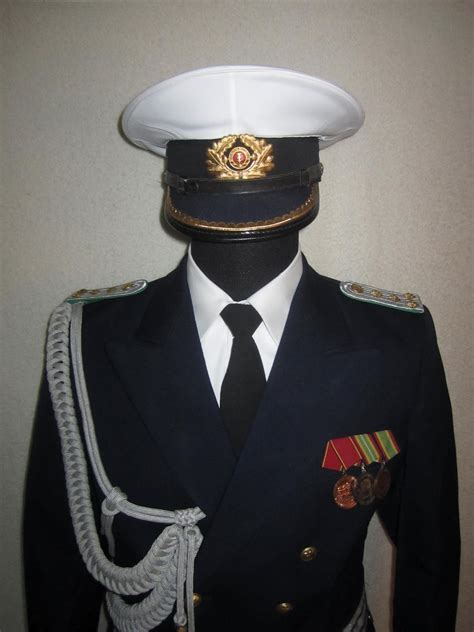 Uniformen Der Ddr Volksmarine Grenztruppen Paradeuniform