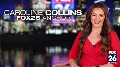 Watch January 2nd At 5 And 9 Pm On Fox 26 Houston Caroline Collins