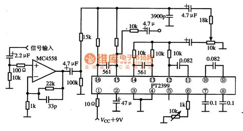 Click image to view larger. PT2399--the digital reverberation integrated circuit - Audio_Circuit - Circuit Diagram - SeekIC.com
