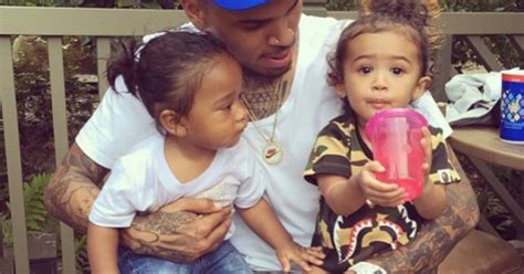 Welcome To Chitoo S Diary Chris Brown Shares A Picture Of His Beautiful Daughter And Himself