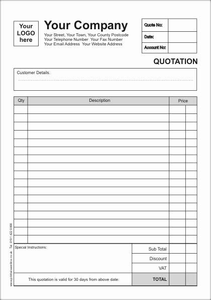 Free Printable Contractor Proposal Forms Peterainsworth