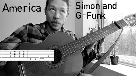 America Complete And Accurate Guitar Tutorial Lesson W Tab Paul Simon Art Garfunkel