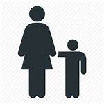 Icon Child Mother Parent Care Kid Woman
