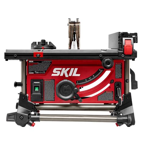 Skil Jobsite Table Saw With Integrated Foldable Stand 10 In 15 Amp