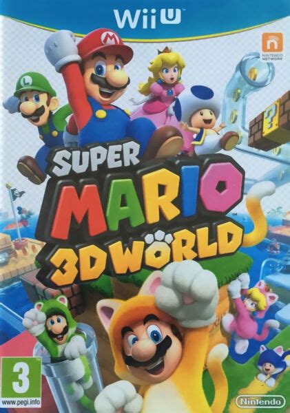 Super Mario 3d World Nintendo Wii U 2013 Compra Online En Ebay