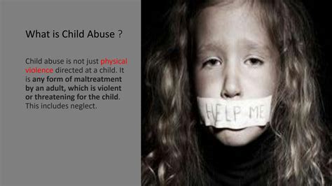 Solution Child Abuse Powerpoint Teacher Studypool