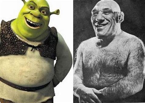 Meet Real Life Shrek Maurice Tillet