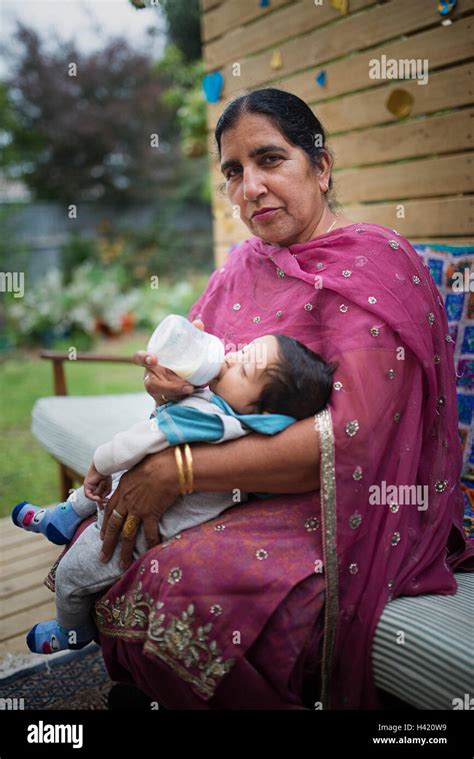 Indian Grandma Hi Res Stock Photography And Images Alamy