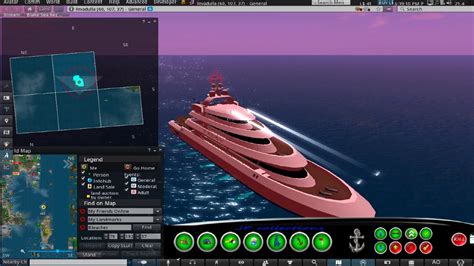 Destination Guide Virtual World Directory Second Life Superyacht