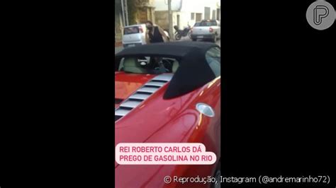 Roberto Carlos Carro Do Rei Ficou Sem Gasolina Purepeople