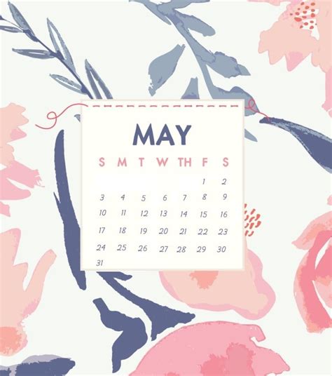 May 20 21 Calendar Wallpaper