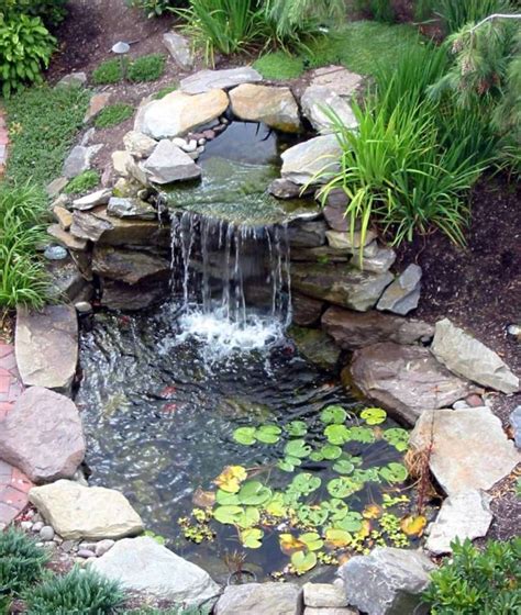 10 Small Pond With Waterfall Decoomo