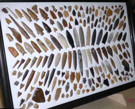 High Quality Flint Arrowhead Collection Native American Artifacts