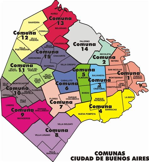 Barrios De Corrientes Capital Mapa