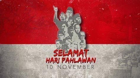 20 Poster Ucapan Selamat Hari Pahlawan Nasional 10 November 2023 Yuk