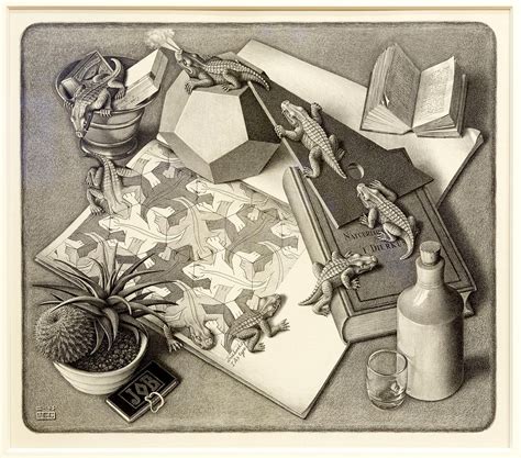More Than Trippy Dorm Room Decor The Mfa Examines Mc Eschers Skill