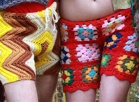 forget men s penis fashions crochet shorts for guys will brighten up any hipster s wardrobe e