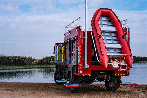 Naffco News — 10 Unique Naffco 4x4 Flood Rescue Vehicles Delivered To