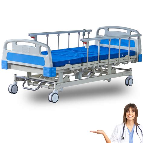 Electric Medical Icu Motor Hospital Bed 3 Functions China China Icu