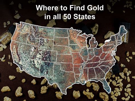 Gold Prospecting In The Usa Where To Find Gold In All 50 States Tendig