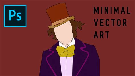 Minimal Vector Art Tutorial For Beginners Using Photoshop Make A