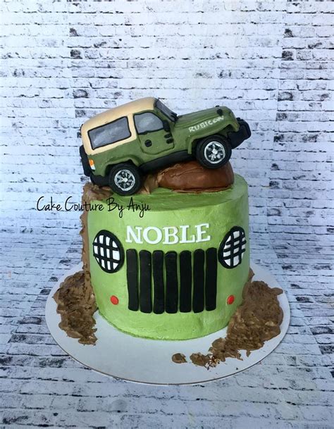 Jeep Cake Decorated Cake By Cake Couture By Anju Cakesdecor