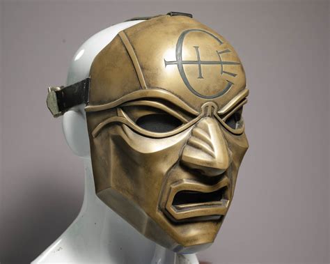 Dishonored Overseer Mask Cold Cast Brass Painted Resin Etsy